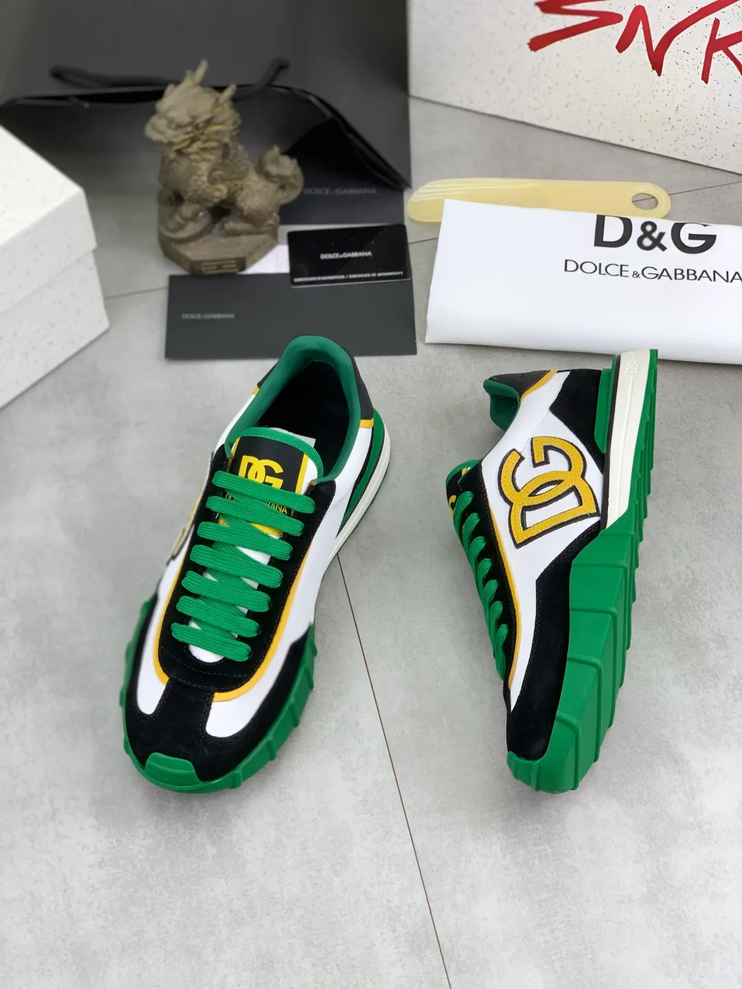 Men's men's shoes 💰P542 💰[New model] The latest hot style, top original quality, the official website synchronizes "DOLCE&GABBANA [Dolce & Gabbana] ~ High quality." The effect is low-top casual DG men's shoes, loved by many celebrities, using high-end imported first-layer calfskin splicing logo design + cowhide feet, simple and elegant, perfectly interpreting the latest inspiration of shoes, integrating classics and fashion, luxury dreams, and fashion. Suitable for drivers, light and comfortable to drive, light and breathable for outdoor travel, high-end quality, trustworthy, 5️⃣color🉑️choice! Code number: 38-46